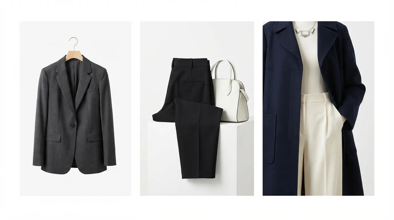 Pantalons, vestes et sacs pour femme